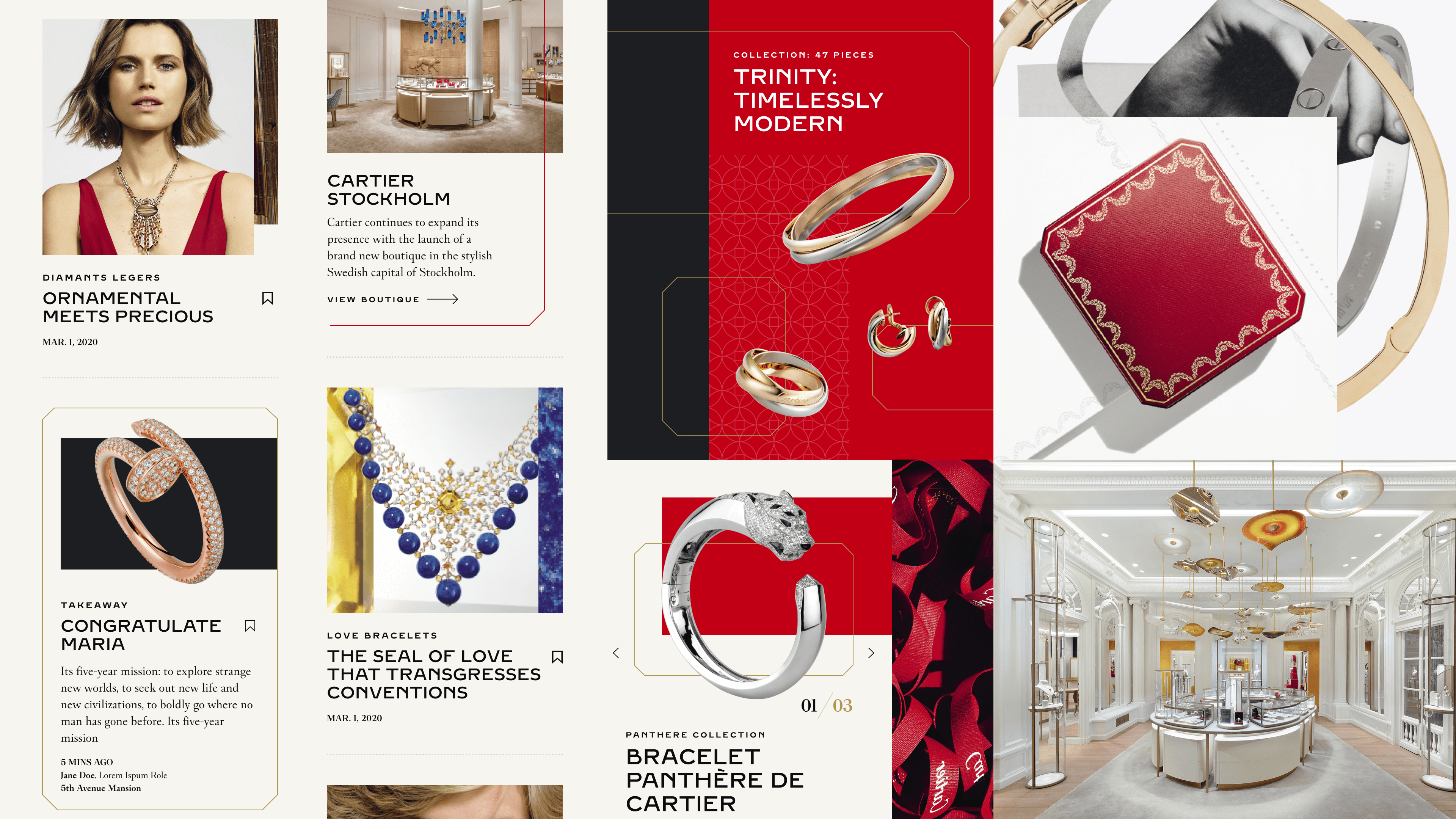 Cartier retail experience strategy and connected boutique concept
