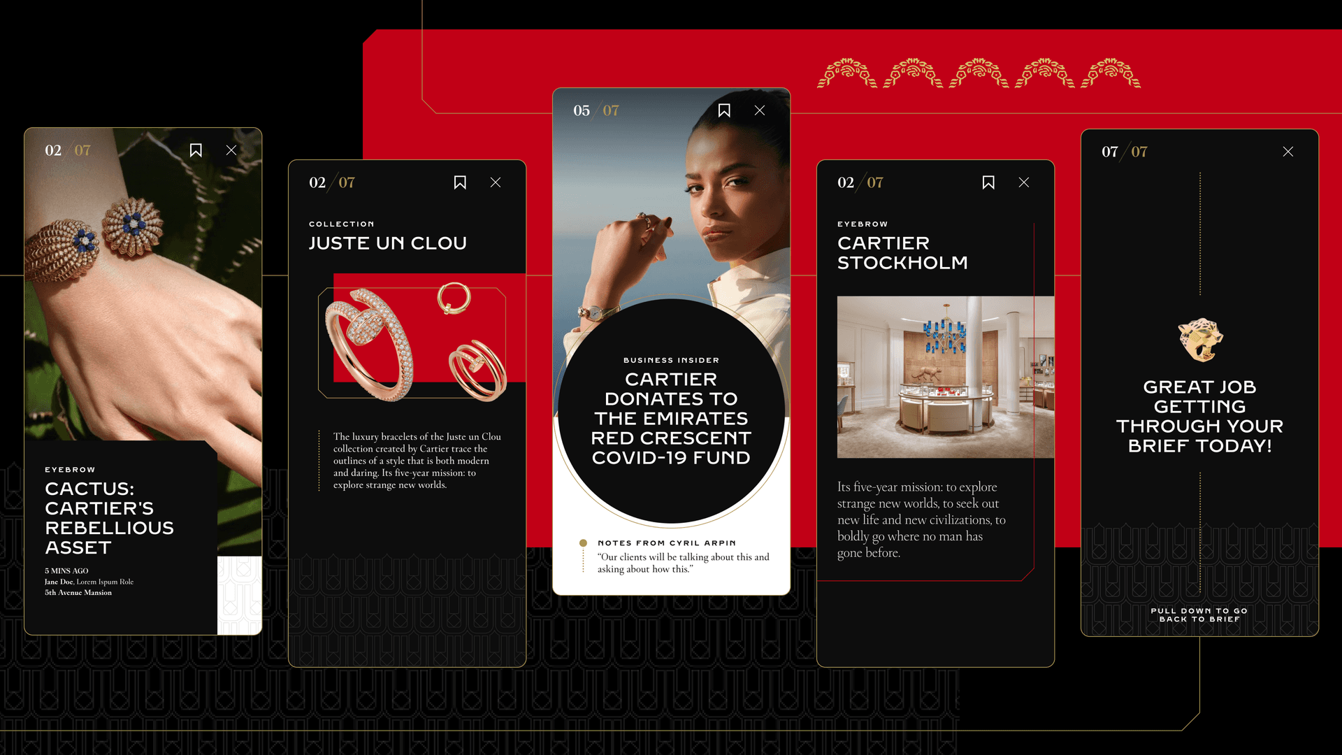 Cartier Atlas retail publishing platform with content management and advisor tools